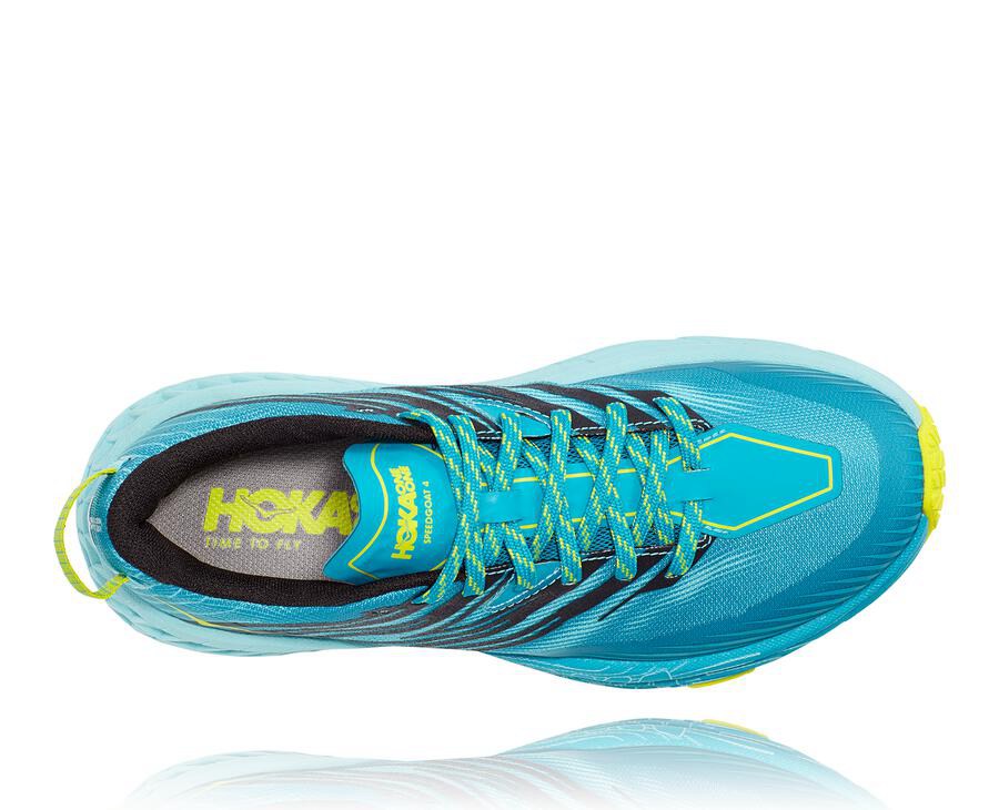 Hoka One One Spor Ayakkabı Kadın Turkuaz - Speedgoat 4 - GM3924067